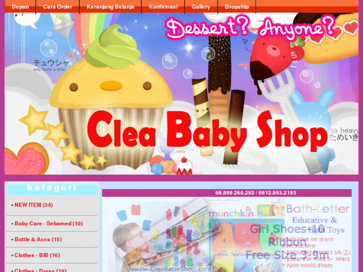 www.cleababyshop.com