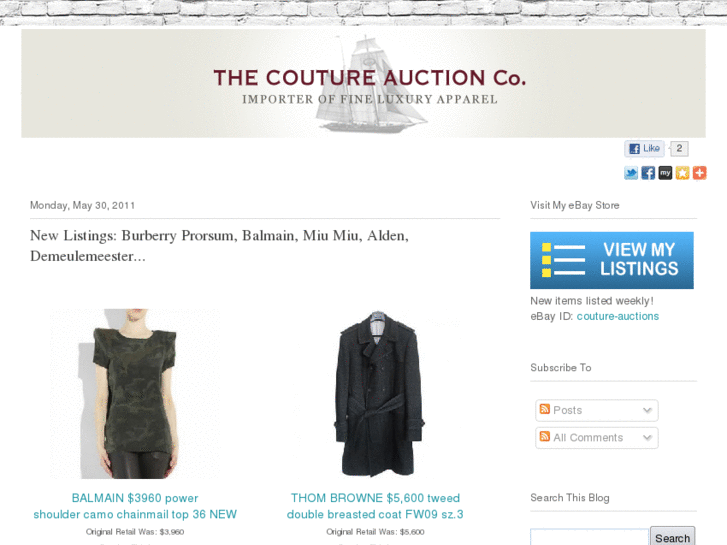 www.coutureauctionco.com