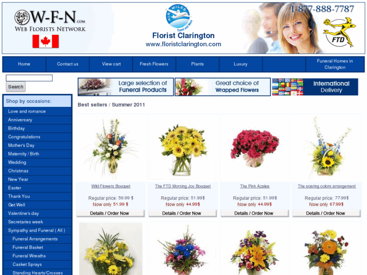 www.floristclarington.com