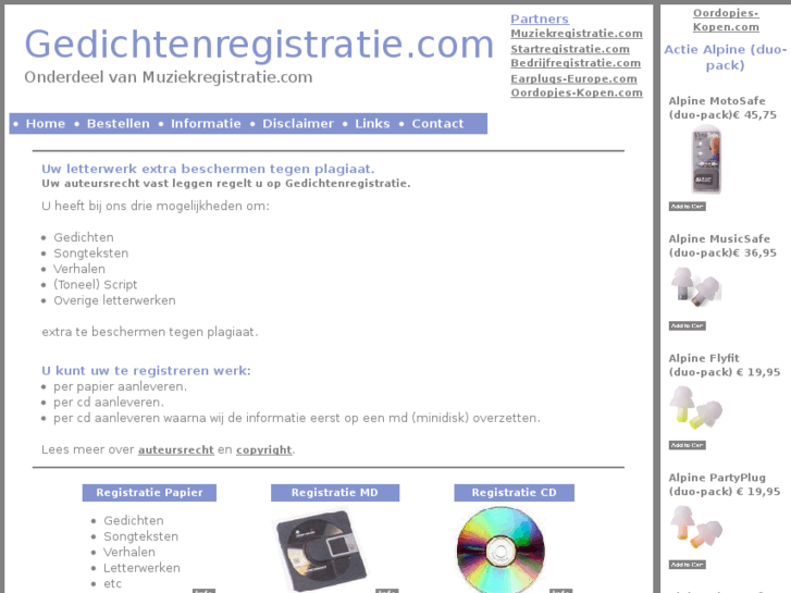 www.gedichtenregistratie.com