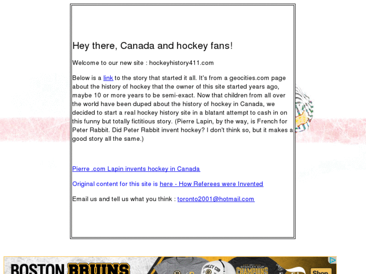 www.hockeyhistory411.com