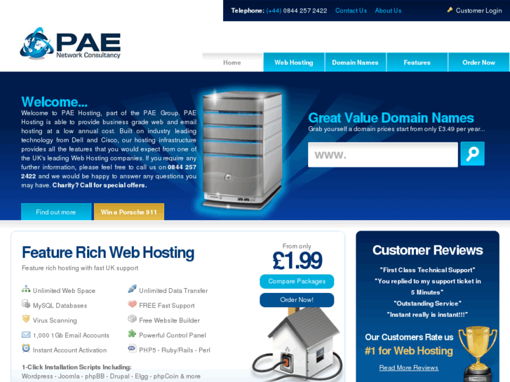 www.pae-hosting.co.uk