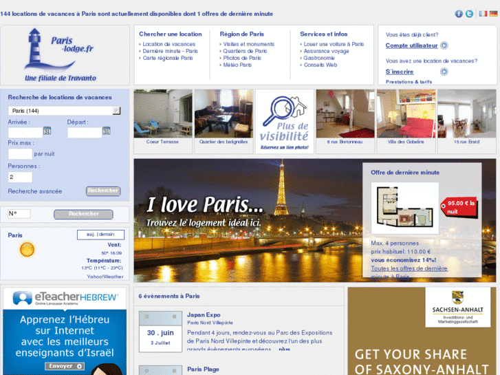 www.paris-lodge.com