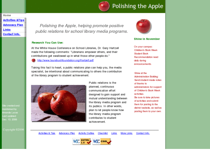 www.polishingtheapple.org