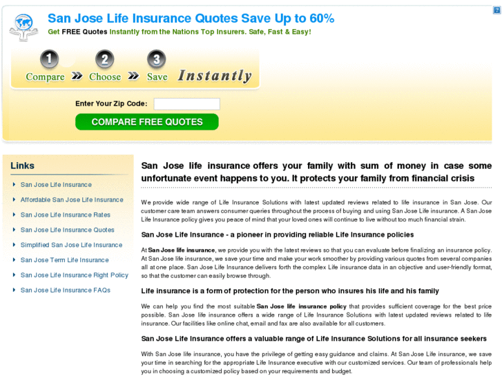 www.sanjose-life-insurance.info