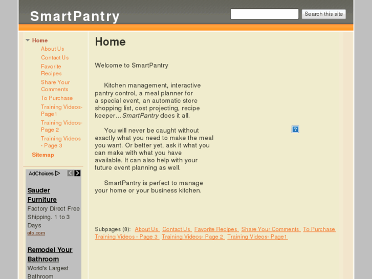 www.smartpantry.net