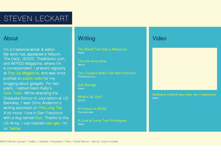 www.stevenleckart.com