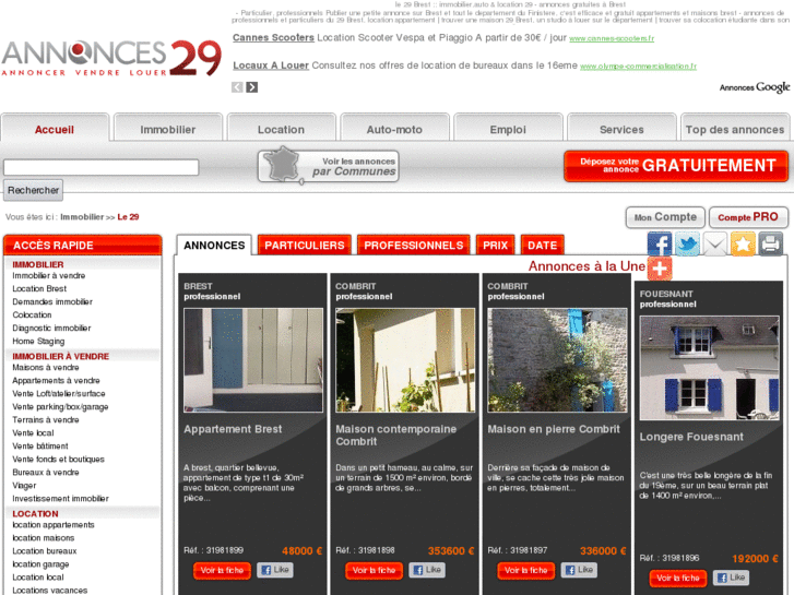 www.annonces29.fr