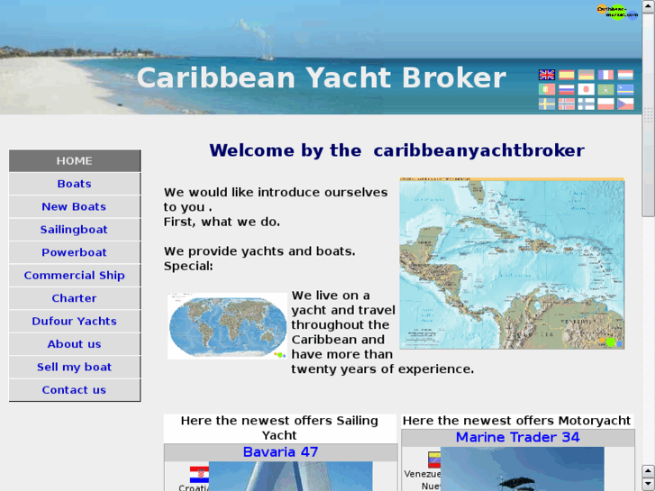 www.caribbeanyachtbroker.com