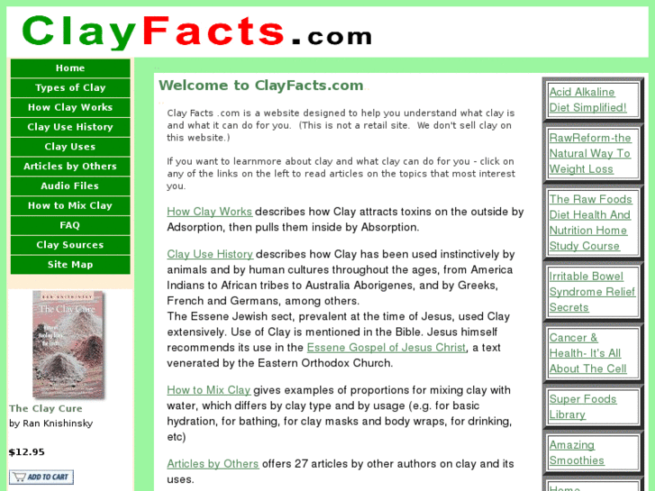www.clayfacts.com