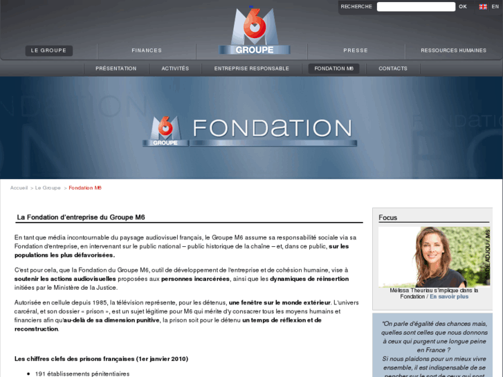 www.fondation-groupe-m6.com