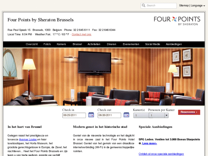 www.fourpointsbrussels.be