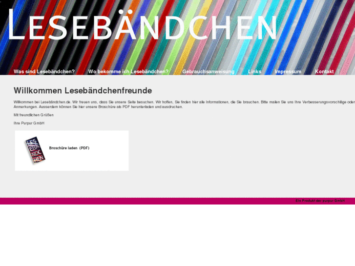 www.lesebaendchen.com