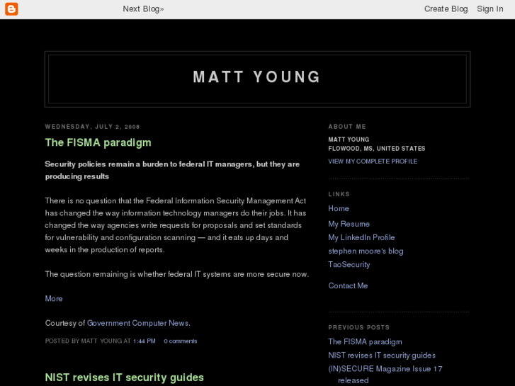 www.mattyoung.net