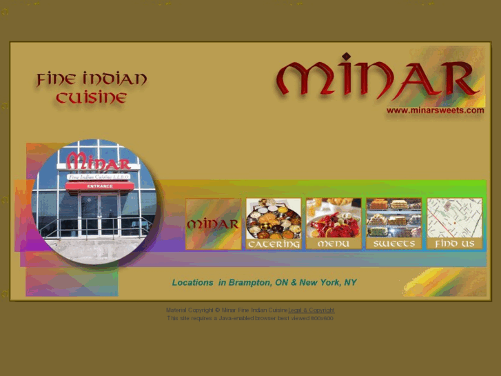 www.minarsweets.com