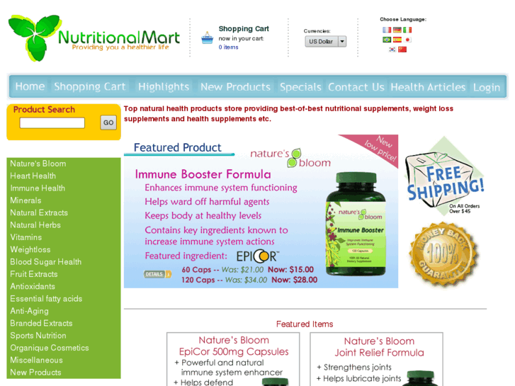 www.nutritionalmart.com