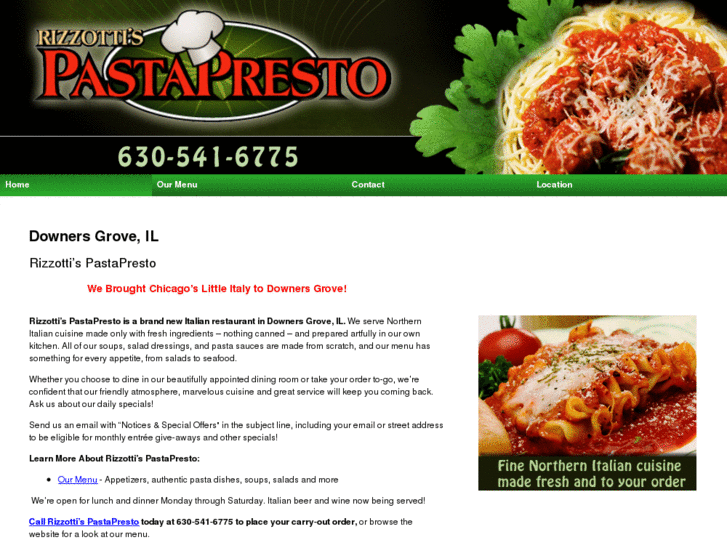 www.rizzottispastapresto.com