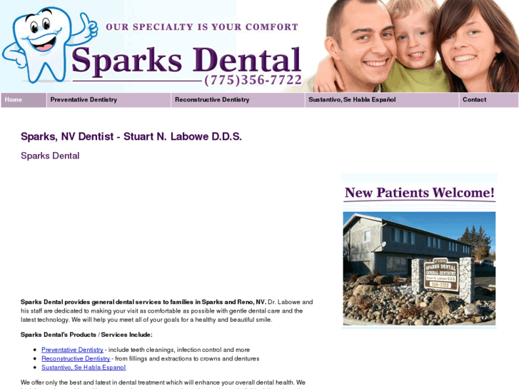 www.sparksdentalnv.com