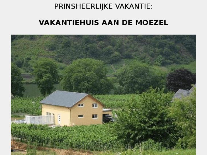 www.vakantiehuis-moezel.info