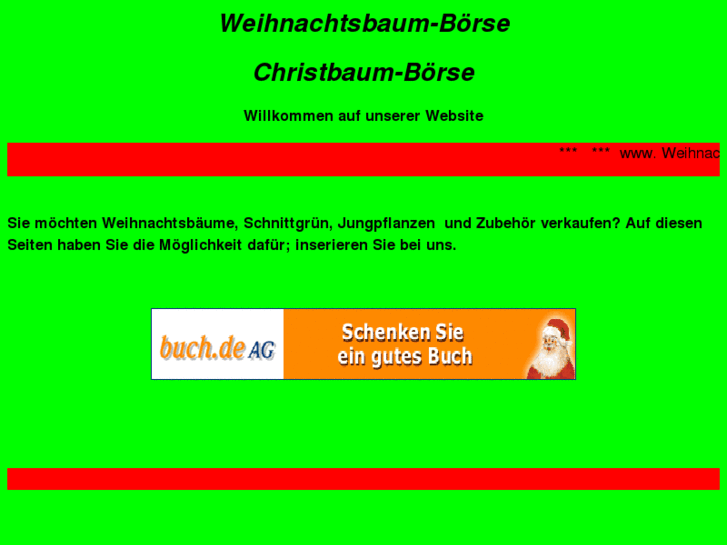 www.weihnachtsbaumboerse.com