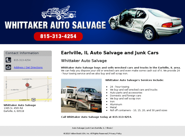 www.whittakerautosalvage.com