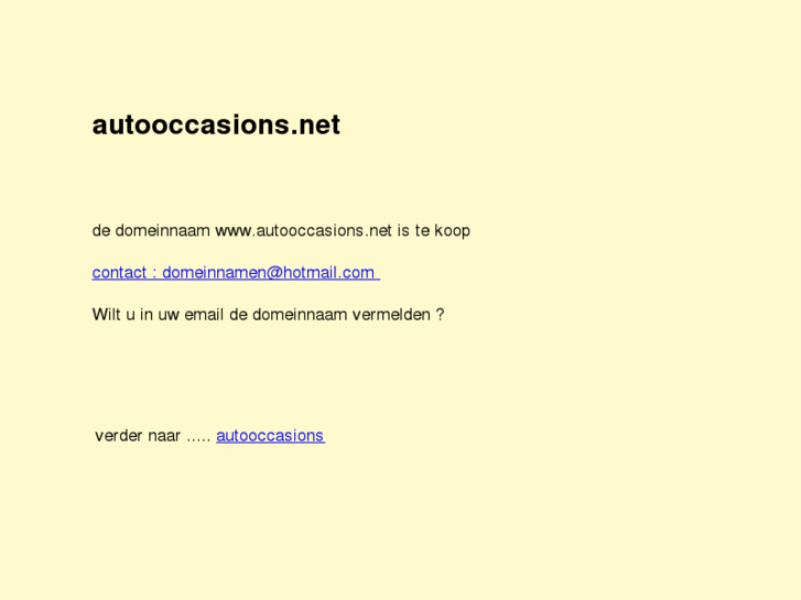 www.autooccasions.net