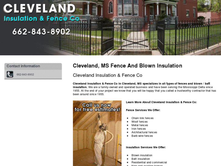 www.clevelandinsulationandfence.com