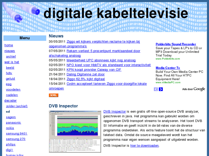 www.digitalekabeltelevisie.nl