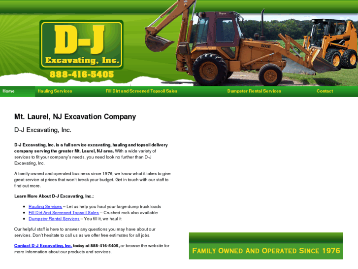 www.djexcavating.com