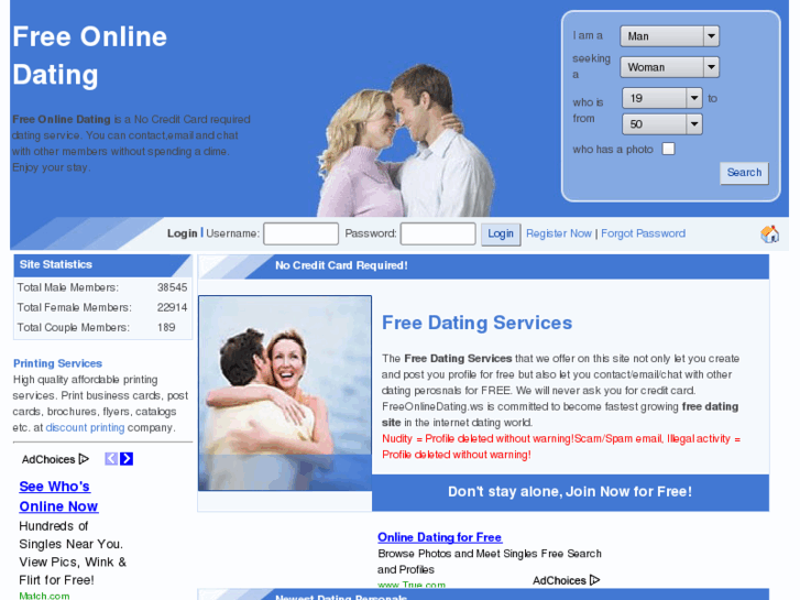 Blue Card Dating Site