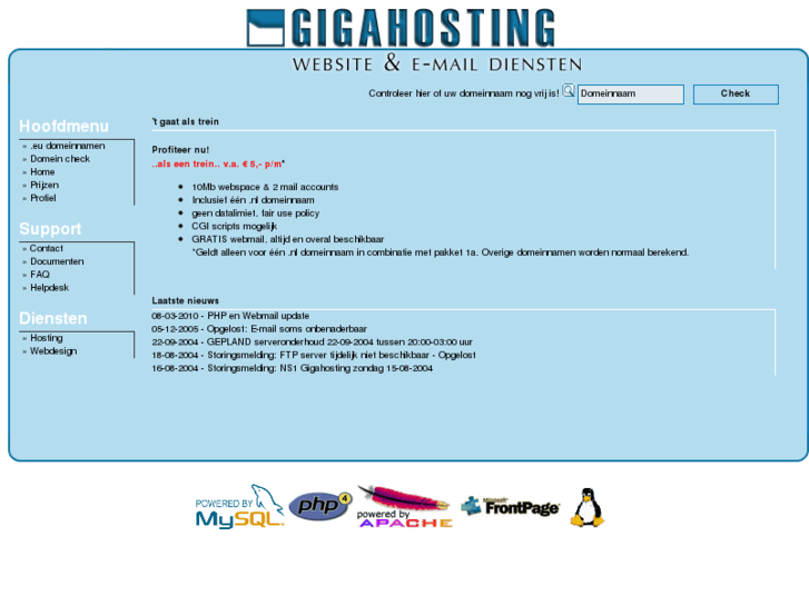 www.gigahosting.nl