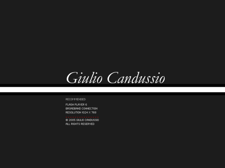 www.giuliocandussio.com