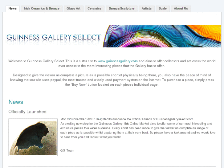 www.guinnessgalleryselect.com