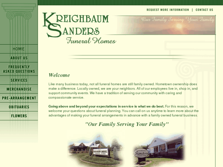 www.kreighbaumsandersfuneralhome.com