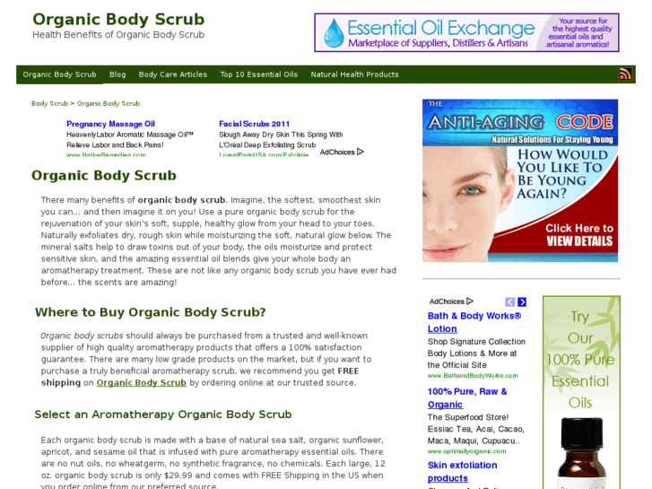 www.organic-body-scrub.com