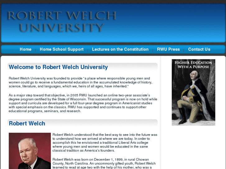 www.robertwelchuniversity.org