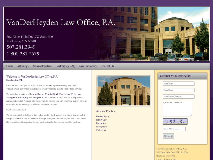 www.vanderheydenlaw.com