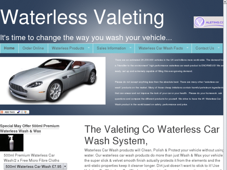 www.waterlessvaleting.com