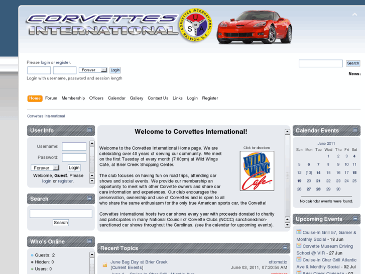 www.corvettesinternational.com