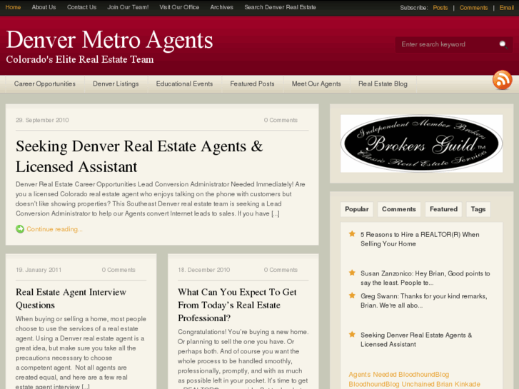 www.denvermetroagents.com