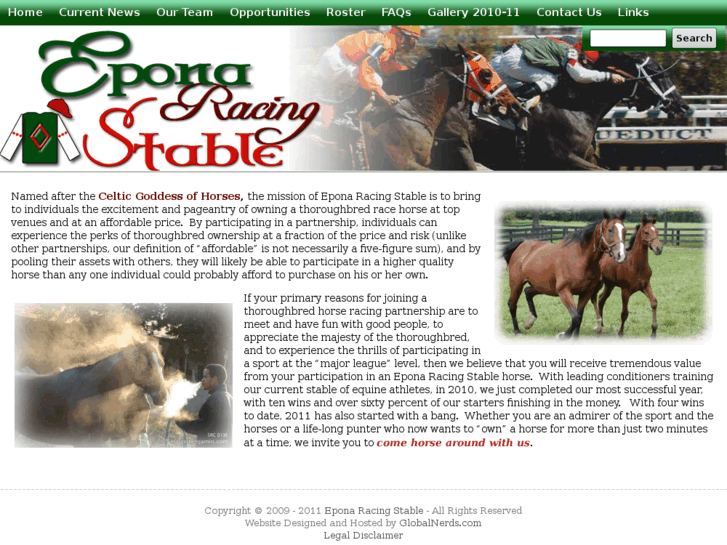 www.eponaracingstable.com