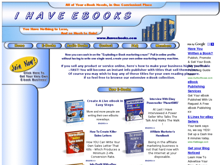 www.ihaveebooks.com