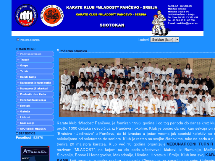 www.karate-klub-mladost.org.rs