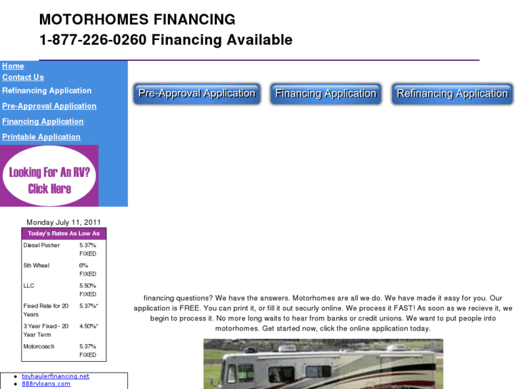 www.motorhomesfinancing.com