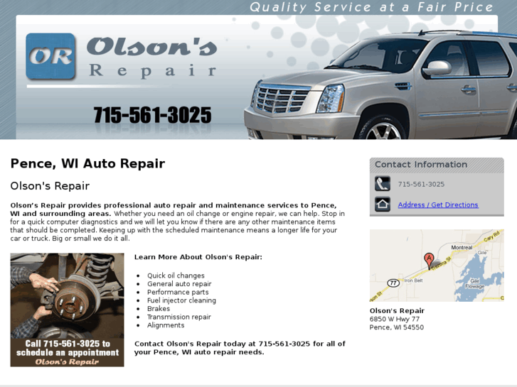 www.olsonsrepairwi.com