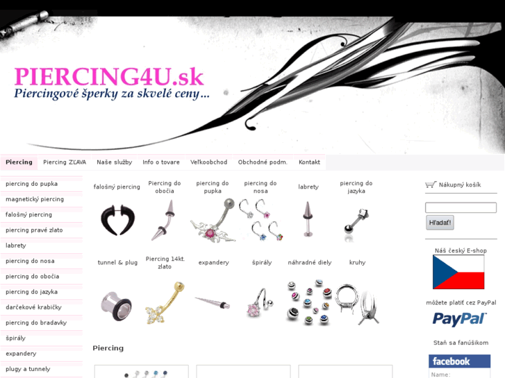 www.piercing4u.sk