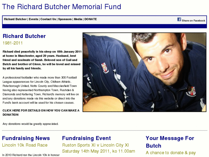 www.richardbutchermemorial.com