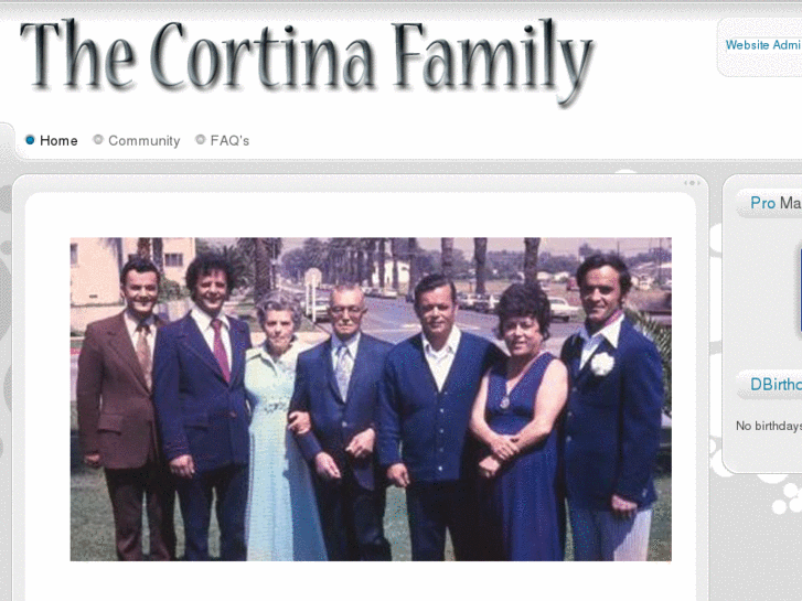 www.thecortinafamily.com