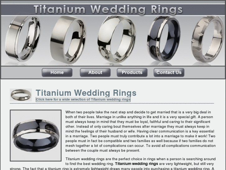 www.titaniumweddingring.com