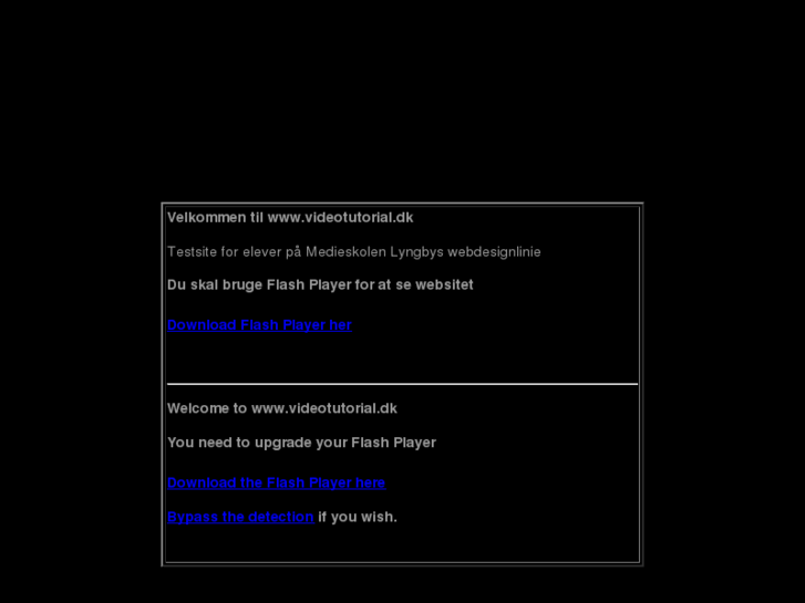 www.videotutorial.dk